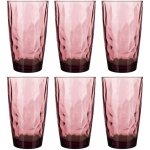 Bormiolli Sklenice DIAMOND fialová 6 x 470 ml – Zbozi.Blesk.cz