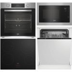 SET Beko BBIM12300X + BMGB25332BG + HII64400MT + BDIN16430 – Zboží Dáma