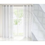 Závěs karo stříbrné - 250 x 140 cm – Hledejceny.cz