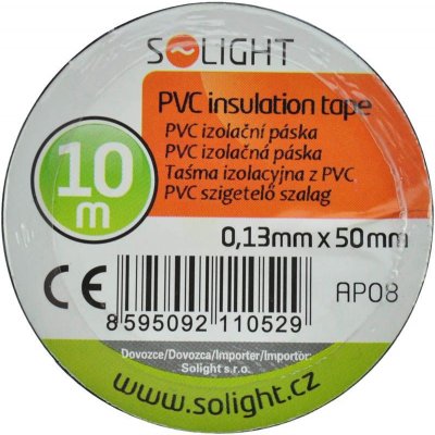 Solight Elektra Páska izolační 50 mm x 10 m černá AP08 – Zboží Mobilmania