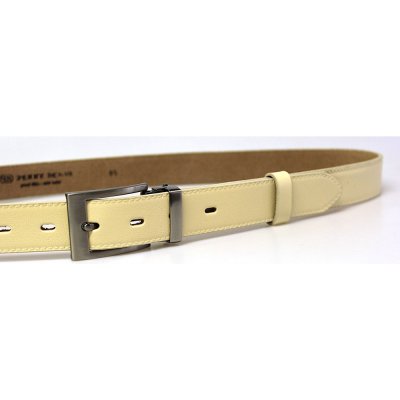 Penny Belts pánský kožený opasek 30-020-3-02 béžový – Zboží Mobilmania