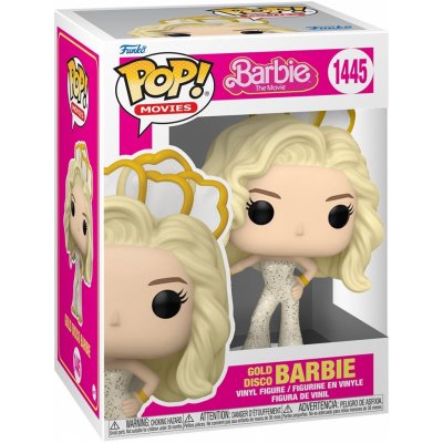 Funko Pop! Barbie Gold Disco Barbie Movies 1445 – Zboží Mobilmania