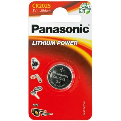 Panasonic CR2025 1ks – Zbozi.Blesk.cz