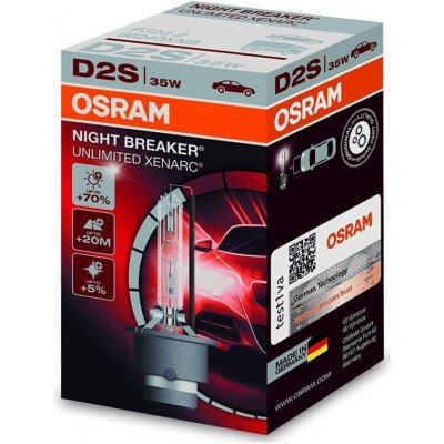 Osram Xenarc Night Breaker Unlimited D2S PK32d-2 85V 35W – Zboží Mobilmania