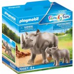 Playmobil 70357 Nosorožec s mláďětem – Zboží Živě