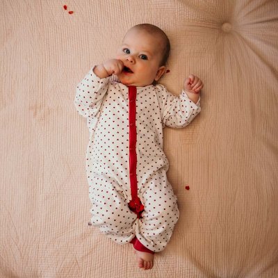 Eevi Overal bez nožiček LOVE bodró – Zboží Mobilmania