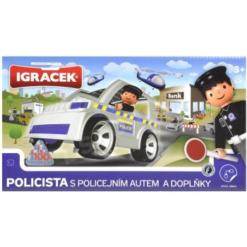 Efko Igráček policista s autem