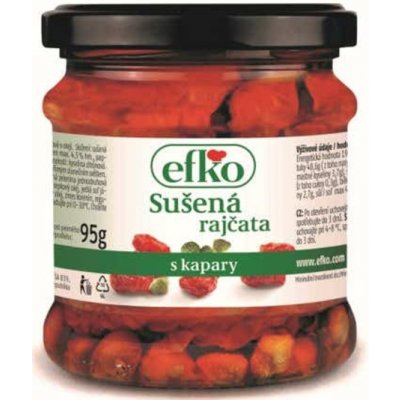 Efko Sušená rajčata s kapary 175 g – Zboží Dáma