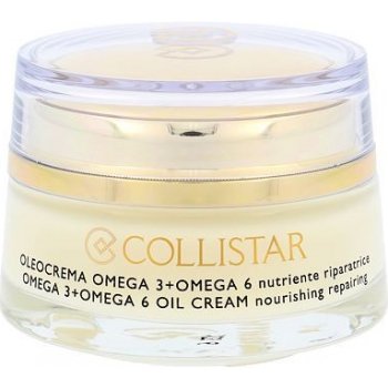 Collistar Attivi Puri Omega 3+ Omega 6 Oil Cream výživný pleťový krém 50 ml