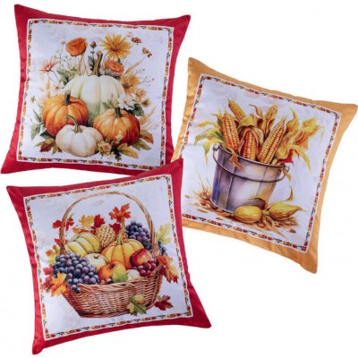 decoDoma 3ks PUMPKINS 45 x 45 – Sleviste.cz