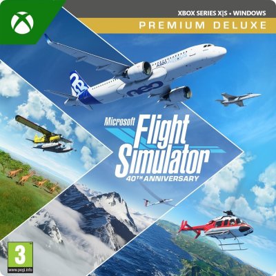 Microsoft Flight Simulator 40th Anniversary (Premium Deluxe Edition) (XSX) – Zbozi.Blesk.cz