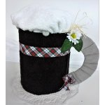 Veratex Textilní dort velké černé Pivo (ručník 50x100 + ručník 30 x 30 cm) – Hledejceny.cz