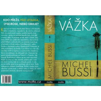 Vážka - Michel Bussi - Francouzský bestseller