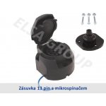 Zásuvka 13pin (DIN) s mikrospínačem+podložka 403010P – Zboží Mobilmania
