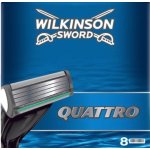 Wilkinson Sword Quattro 8 ks – Zboží Mobilmania