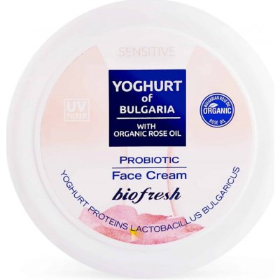 Biofresh Yoghurt of Bulgaria hydratační pleťový krém s organickým růžovým olejem 100 ml – Zbozi.Blesk.cz