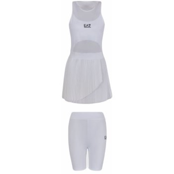 EA7 Woman Jersey Dress white