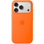 Apple Silikonový kryt s MagSafe na iPhone 17 Pro oranžový MGFE4ZM/A – Zboží Mobilmania