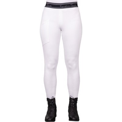 QHP Legíny jezdecké Eden s gripem dámské bílé – Sleviste.cz