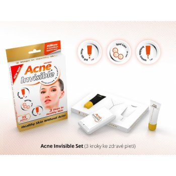 Nafigate Acne Invisible gel 10 ml + krém10 ml + 24 bodové péče