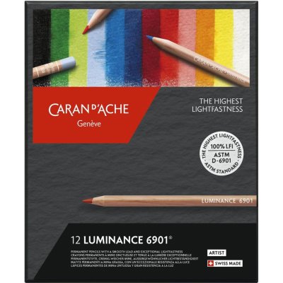 Caran D'ache Luminance 6901 12 barev – Zboží Dáma