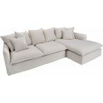 Interior DE Rohová pohovka Heaven přírodní strukturovaná látka SU37599 – Hledejceny.cz