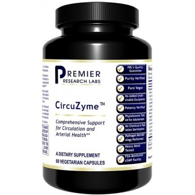 PRL CircuZyme zdraví srdce 60 rostlinných kapslí – Hledejceny.cz