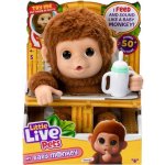 Moose Toys Plyšová Hračka opička se zvukem a pohybem – Hledejceny.cz