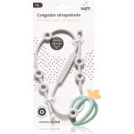 Saro Baby silicone Catch All Hanger silikon šňůrka grey 1 ks – Zboží Dáma