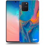 Pouzdro Picasee silikonové Samsung Galaxy S10 Lite - Rainbow čiré – Zboží Mobilmania