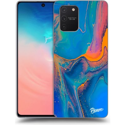 Pouzdro Picasee silikonové Samsung Galaxy S10 Lite - Rainbow čiré – Zboží Mobilmania