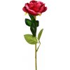 Květina Růže tmavě růžová balení 5 ks, 50 cm
