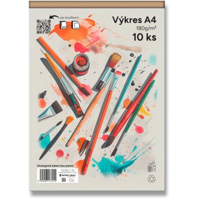 Papírny Brno Výkres - A4, 10 archů – Zboží Živě