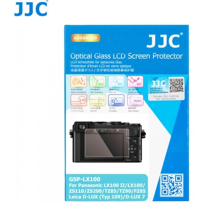 JJC ochrana LCD GSP-LX100 ochranné sklo na LCD pro PANANASONIC LX100/100II, TZ90/ZS70 – Hledejceny.cz