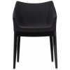 Jídelní židle Kartell Madame Regular černá / šedá