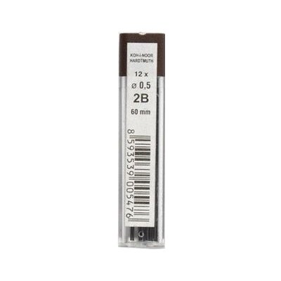 Koh-i-noor Grafitové tuhy 2B/0,5 mm 12 ks – Zboží Živě