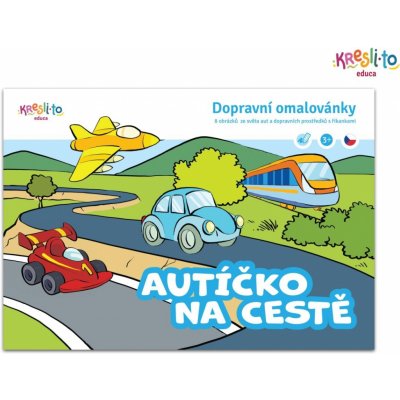 Autíčko na cestě Dopravní omalovánky Filip Škoda – Zboží Mobilmania