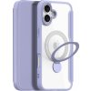 Pouzdro a kryt na mobilní telefon Apple Dux Ducis Skin X Pro s Ring Stand pro iPhone 16 Plus Purple