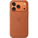 Apple Silikonový kryt s MagSafe na iPhone 17 Pro terakotový MGFJ4ZM/A – Sleviste.cz
