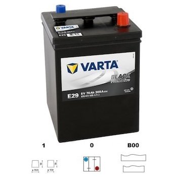 Varta Promotive Black 6V 70Ah 300A 070 011 030