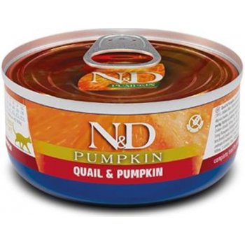N&D CAT PUMPKIN Adult Quail & Pumpkin 70 g