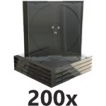 Obal 1CD jewel černý tray 10,4mm - 200-pack – Zboží Živě