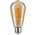 Paulmann E27 6,5W 825 LED rustikální ST64 zlatá 28717 – Hledejceny.cz