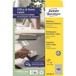 Avery Zweckform L4731REV-10 25,4x10 mm, bílá – Zboží Dáma