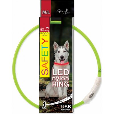 Plaček Good Obojek Dog Fantasy LED nylonový – Zboží Mobilmania
