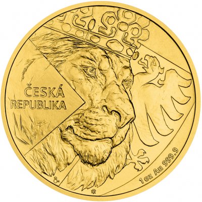 Česká mincovna Zlatá mince Český lev 2024 stand 1 oz – Zboží Mobilmania
