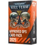 GW Warhammer Kill Team: Approved Ops Card Pack 2025 – Zboží Živě