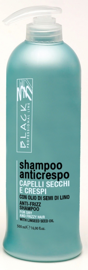 Black Anti-Frizz Shampoo 500 ml
