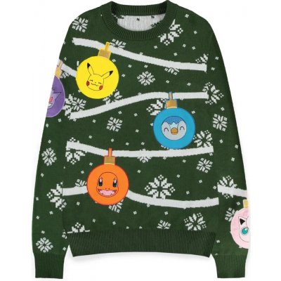Difuzed Bioworld Europe Vánoční svetr Pokémon Xmas Balls – Hledejceny.cz