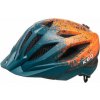 Cyklistická helma KED Street Junior Pro arcardia green orange matt 2023